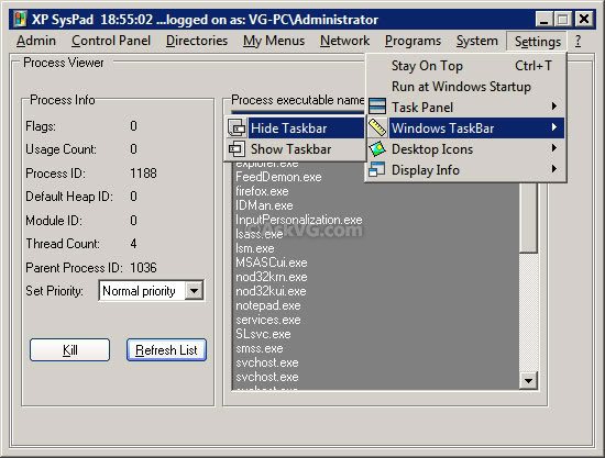 Hide_Taskbar_Using_XP_SysPad.jpg