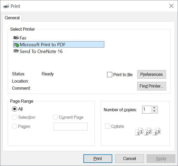 Convert Documents To PDF In Windows 10 Without Third Pary Tools pic6