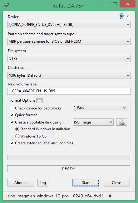 Create Unattended Windows 10 USB or ISO step2