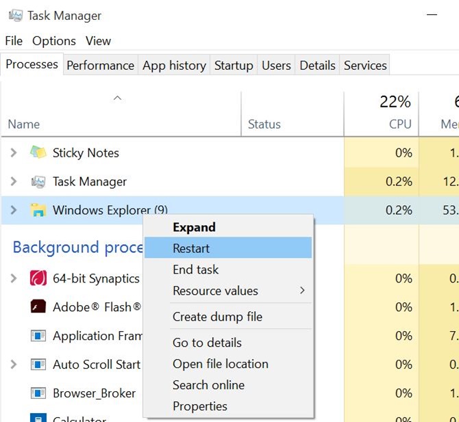 Fix to Windows 10 taskbar auto hide not working pic3