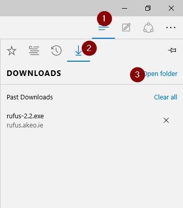 Change default download location in Microsoft Edge step6