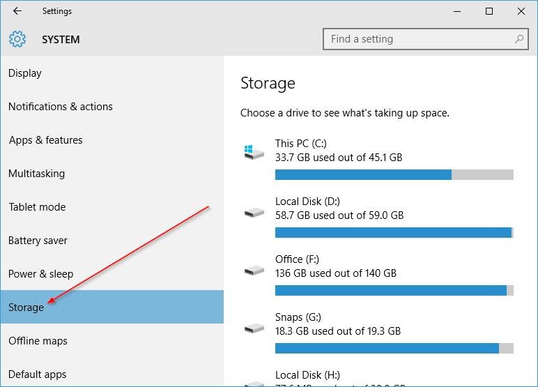 change default install location of apps in Windows 10 step3.PNG