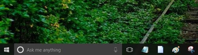 Make Taskbar transparent Windows 10 picture01