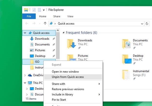 Disable Quick Access in Windows 10 picture4