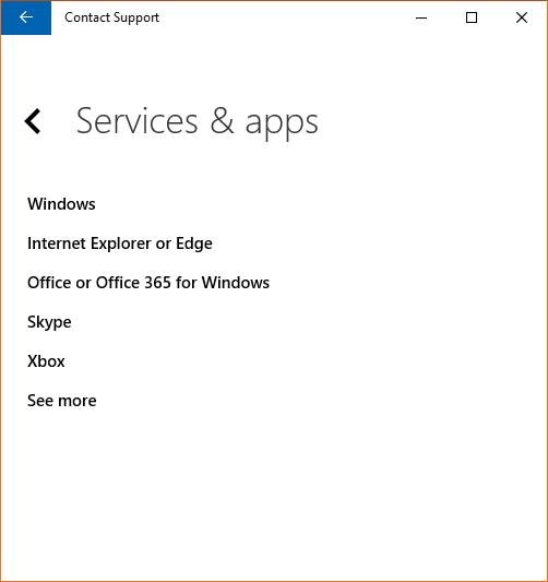 Chat with Microsoft support Windows 10 picture3