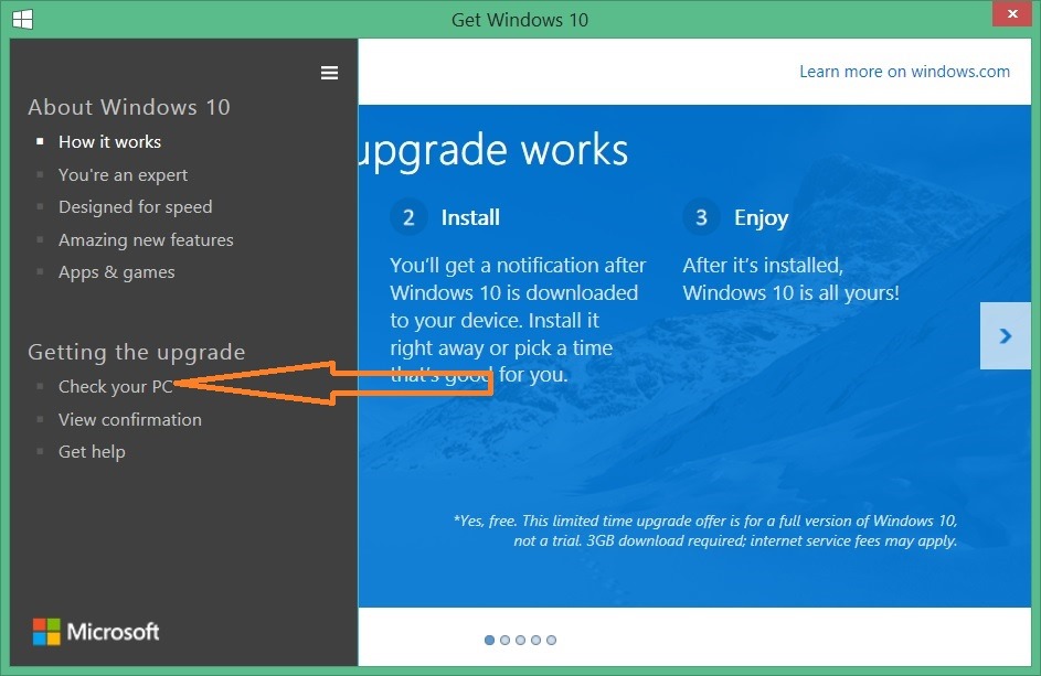 check what apps you keep Windows 10 upgrade picture3