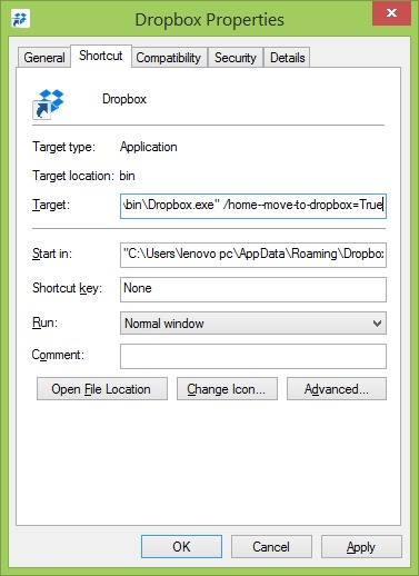 Remove Move to Dropbox from context menu step7