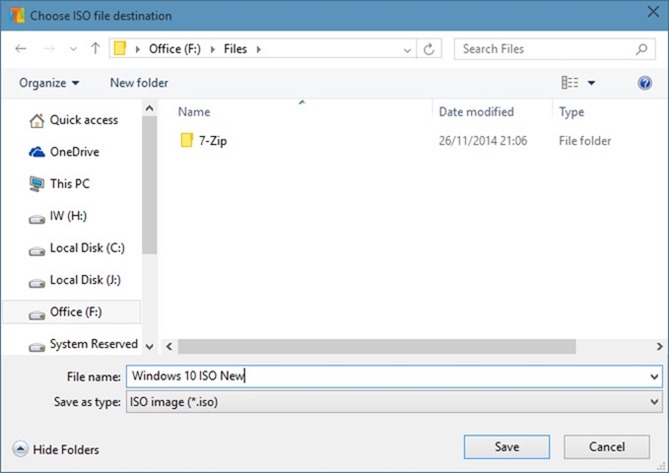 Convert ESD File to ISO step5