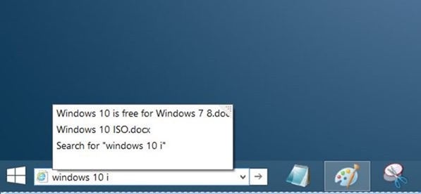 Add Windows 10 like taskbar search in Windows 7 and Windows 8.1 step11