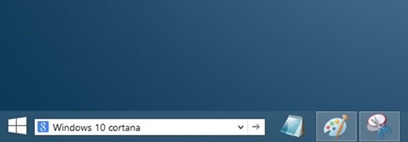 Add Windows 10 like taskbar search in Windows 7 and Windows 8.1 step1