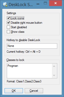 lock desktop icons in Windows picture2