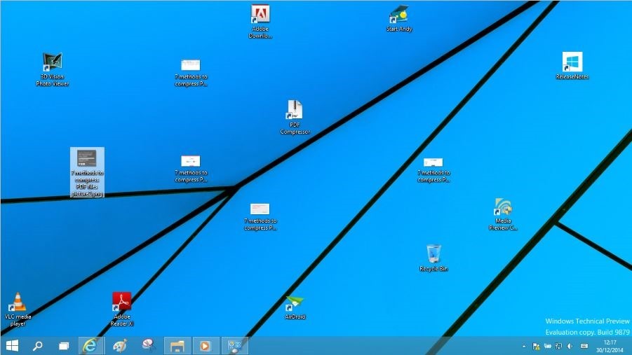 lock desktop icons in Windows