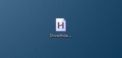 Create keyboard shortcut to show or hide desktop icons picture4