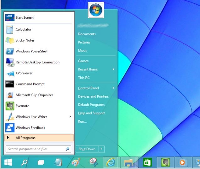 Windows 7 Start menu for Windows 10 picture1