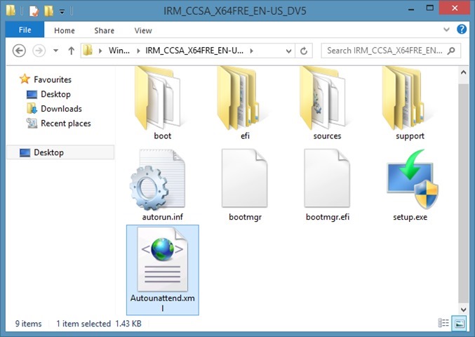 Add files to bootable Windows ISO step44