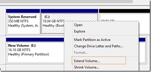 increase virtualbox disk size in Windows Step4