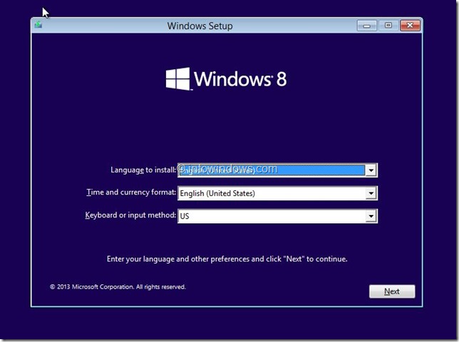 Restore Windows 8.1 Image