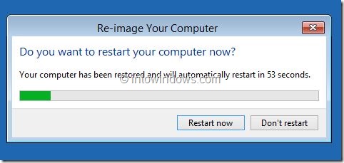 Restore Windows 8.1 Image Step90