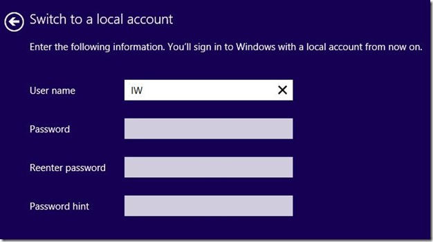 rename Microsoft Account Name on Start screen Step6