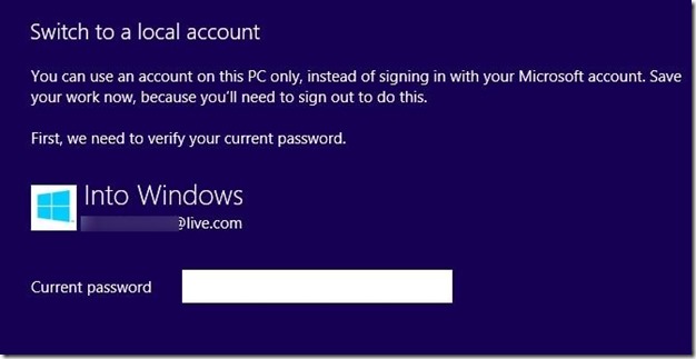 rename Microsoft Account Name on Start screen Step5