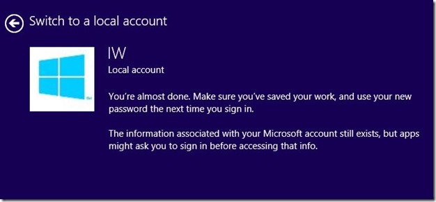 rename Microsoft Account Name on Start screen Step7jpg