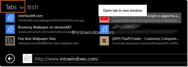 Sync Internet Explorer Tabs In Windows 81 Step6