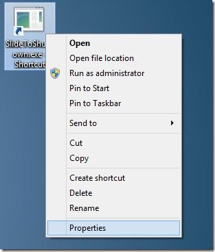 How to use slide to shutdown in Windows 8.1