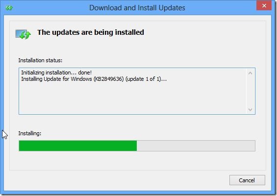 Upgrade Windows 8 to Windows 8.1 Preview Step3