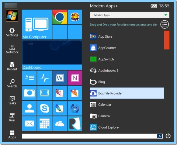 Start Menu Reviver for touch screen Picture4