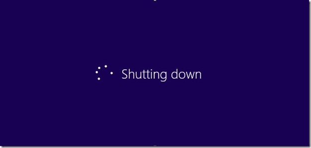 Shutdown Windows 8 quickly