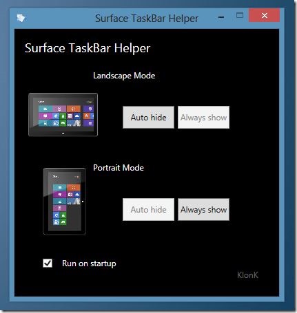 Automatically Hide Taskbar In Portrait mode Picture2