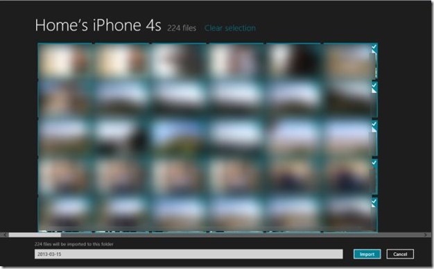 Import iPhone Photos to Windows Step3