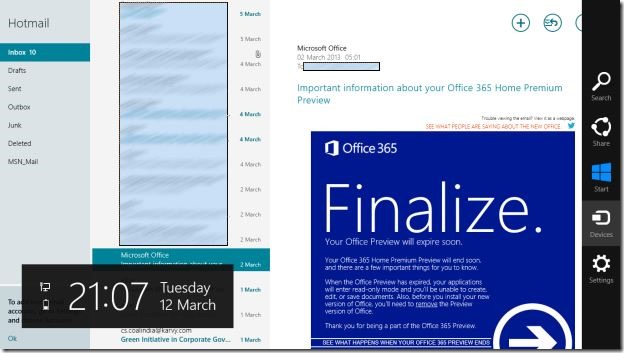 Take Print In Windows 8 Mail App