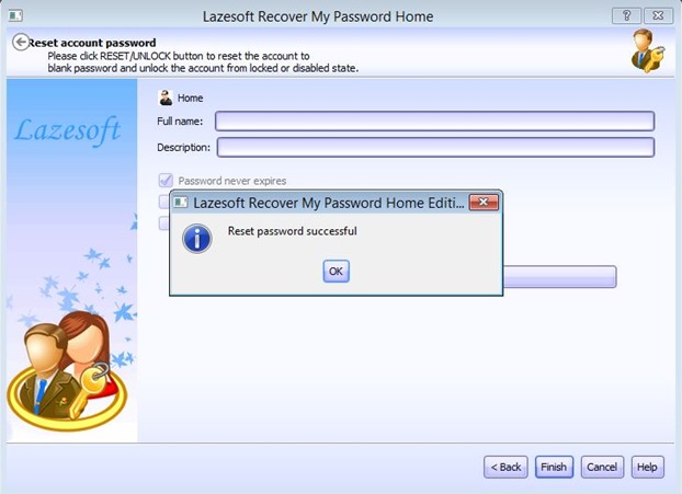 Reset Windows Password Step12