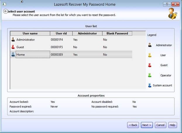 Reset Windows Password Step10