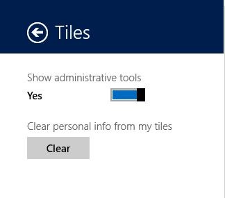 Pin Admin Tools To The Start Screen Windows 8