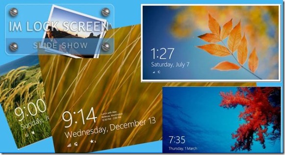 Rotate Windows 8 Lock Screen Pictures