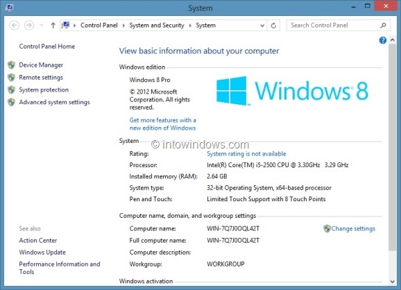 Upgrade Windows 8 To Windows 8 Pro Step7