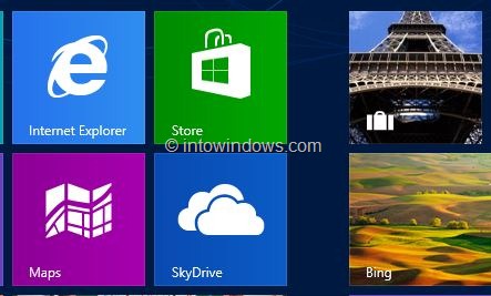 Purchase Apps From Store In Windows 8 Step1