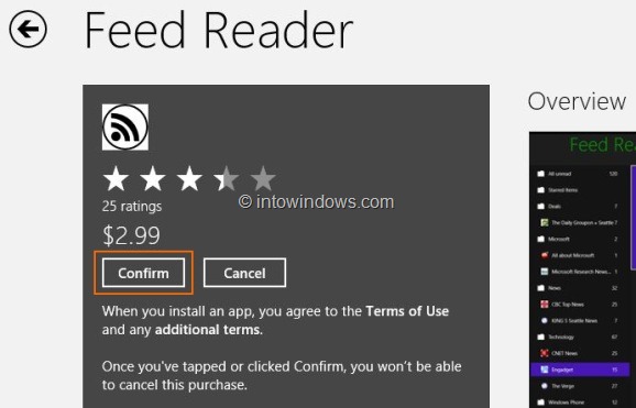 Purchase Apps From Store In Windows 8 Step4