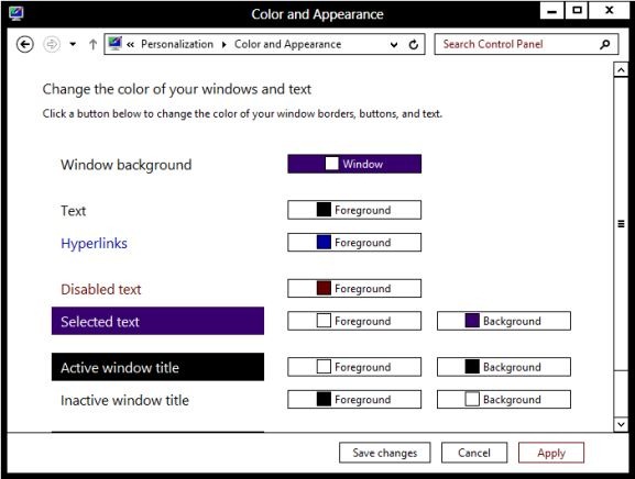 Aero Glass Windows 8