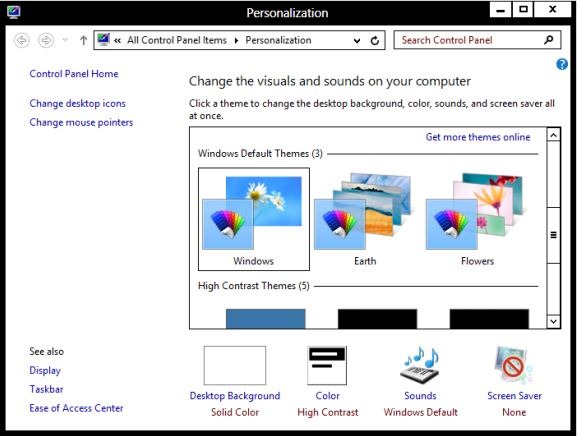 Enable Aero Glass Windows