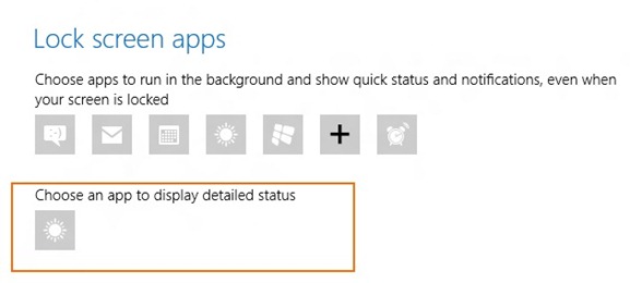 Customize Windows 8 Lock Screen3