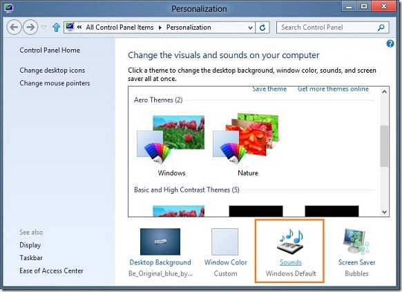 Enable Windows Startup Sound In Windows 8 Step2