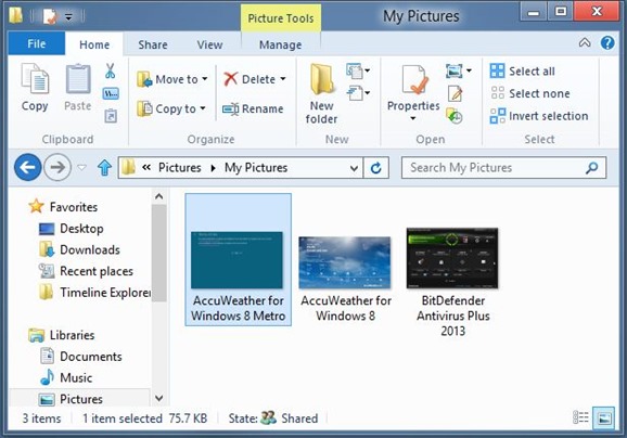 Pin Items To Quick Access Toolbar In Windows 8 Explorer