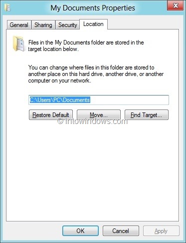 Automatically Backup My Documents Folder To SkyDrive Step1