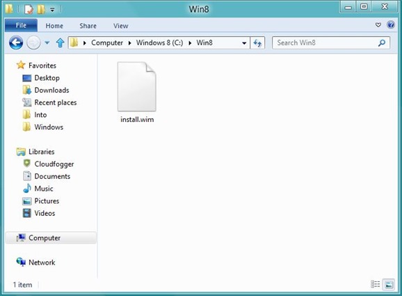 Reset or Refresh Windows 8 PC Withtout DVD Step1