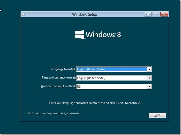 Install Windows 8 on VHD