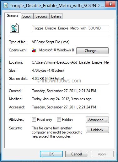 Add Disable Enable Metro To Windows 8 Desktop Context Menu Step2