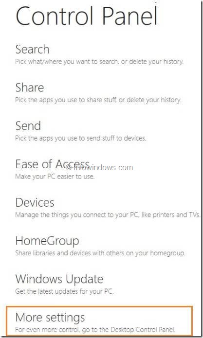 Enable or Disable Right Click In Windows 8 Tablet Step3